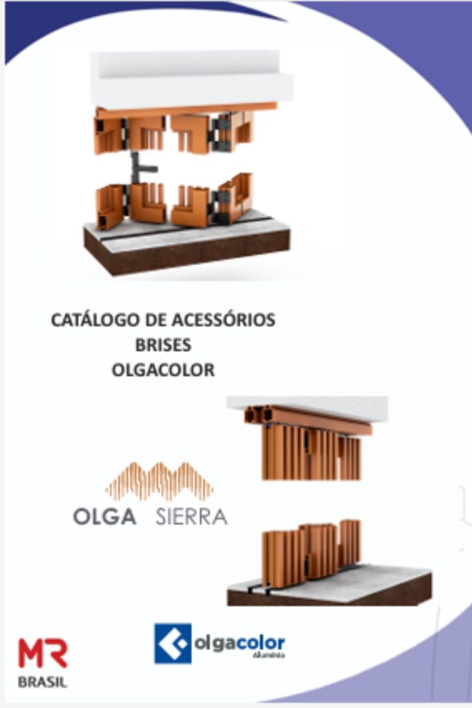 BRISE OLGACOLOR PARA ESQUADRIAS DE ALUMINIO MR BRASIL