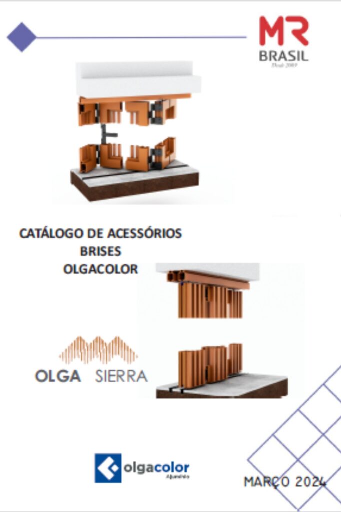 BRISE OLGACOLOR PARA ESQUADRIAS DE ALUMINIO MR BRASIL