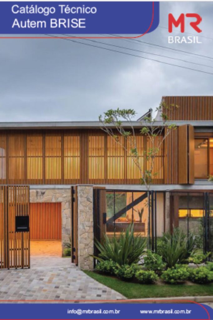 catálogo técnico de brises sistema AUTEM mr brasil