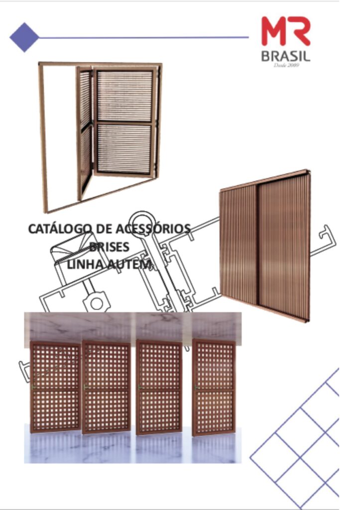 catálogo técnico de brises sistema AUTEM mr brasil