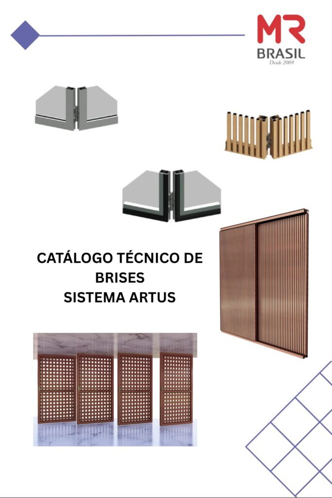 catálogo técnico de brises sistema arthus mr brasil